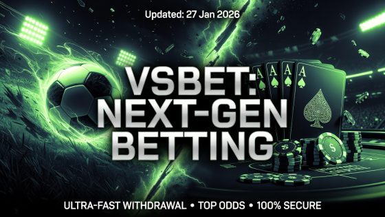 Giao diện cá cược hiện đại và sảnh thể thao tại nhà cái VSBet